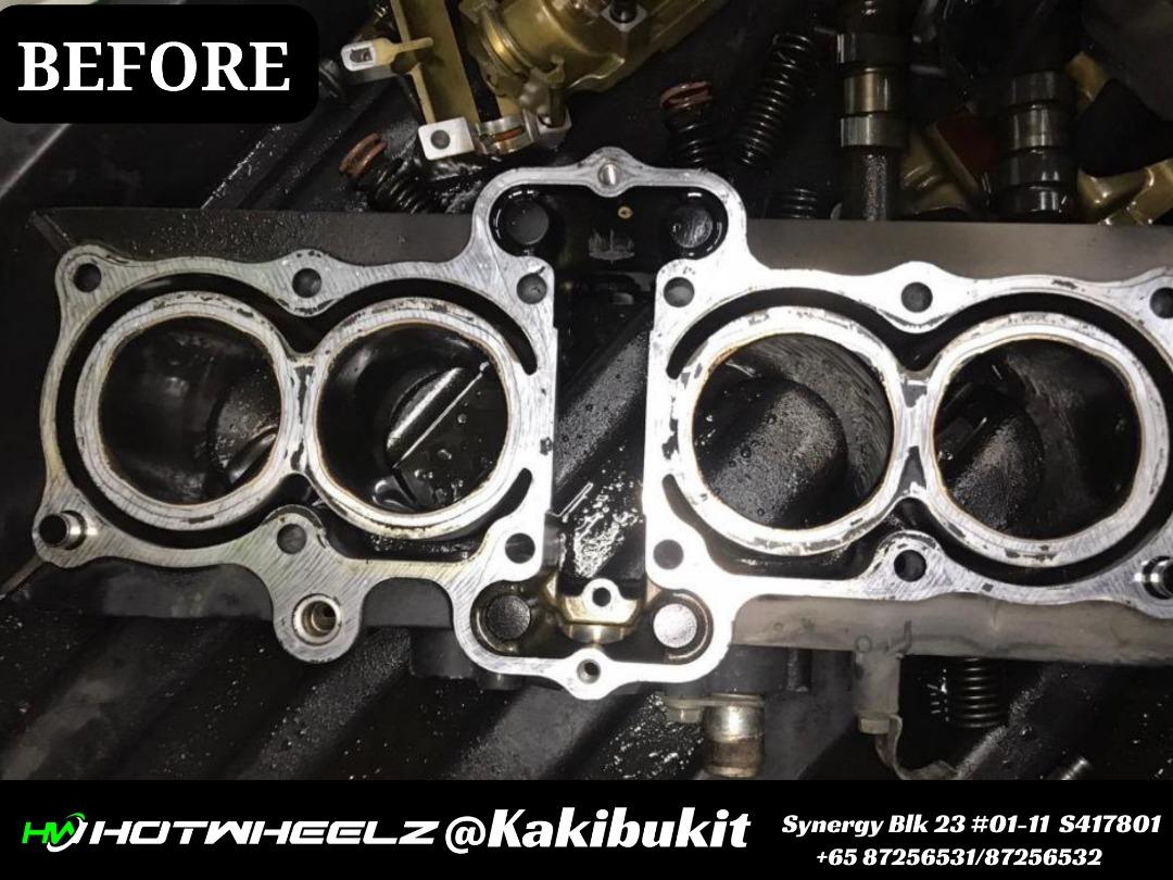 FULL OVERHAUL-HONDA CB400, Motorcycles, Motorcycle Accessories on Carousell