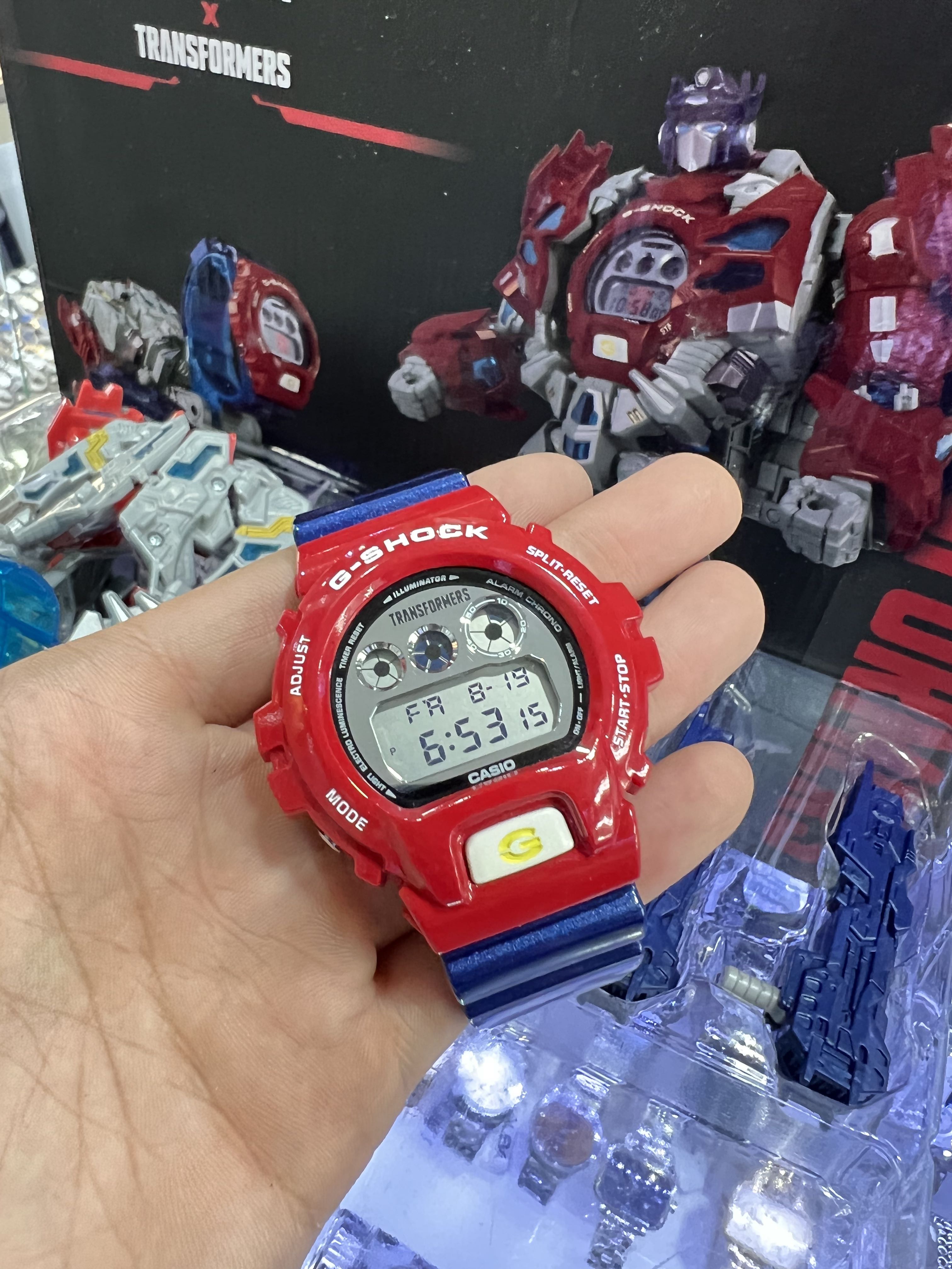 G SHOCK TRANSFORMERS LIMITED EDITION DW 6900TF 4CJR
