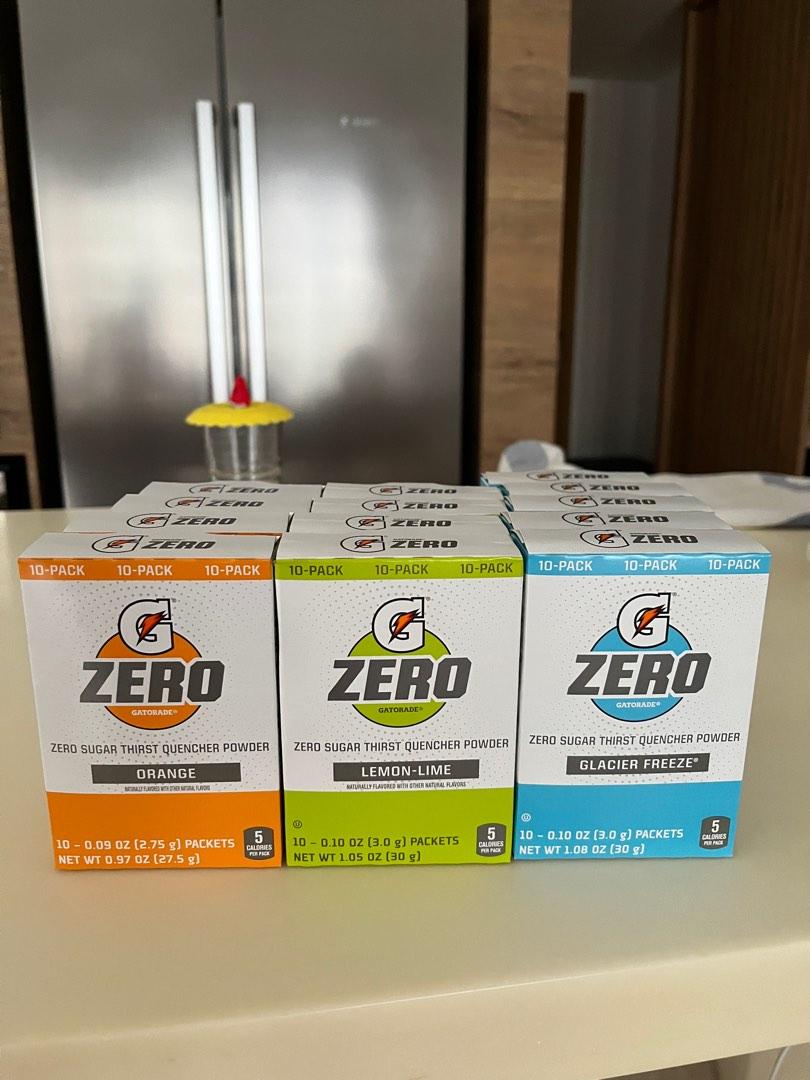 Gatorade Zero sachet . 10 sachet per pack, Food & Drinks, Beverages on