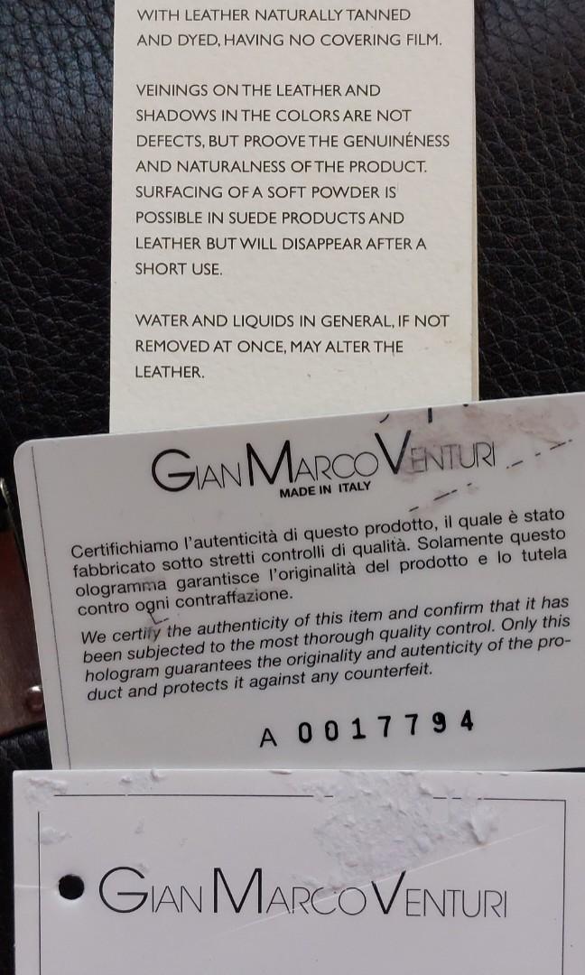 GIAN Marco Venturi handbag, Women's Fashion, Bags & Wallets, Shoulder ...