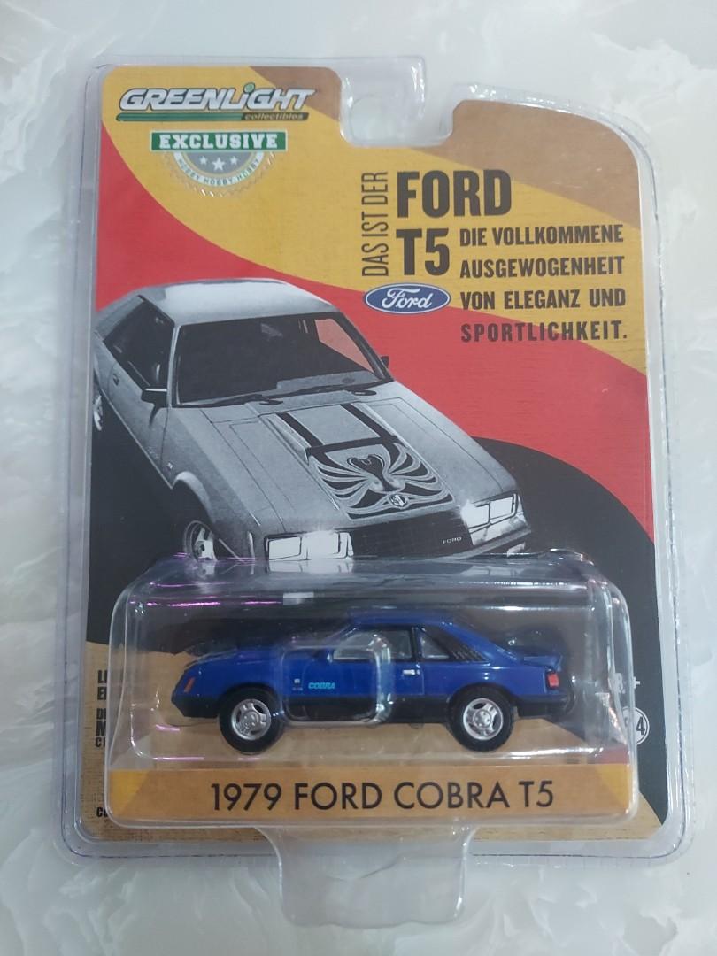 GREENLIGHT 1979 Ford Mustang Official Pace Car Indy T-Top Car 1:64 Die