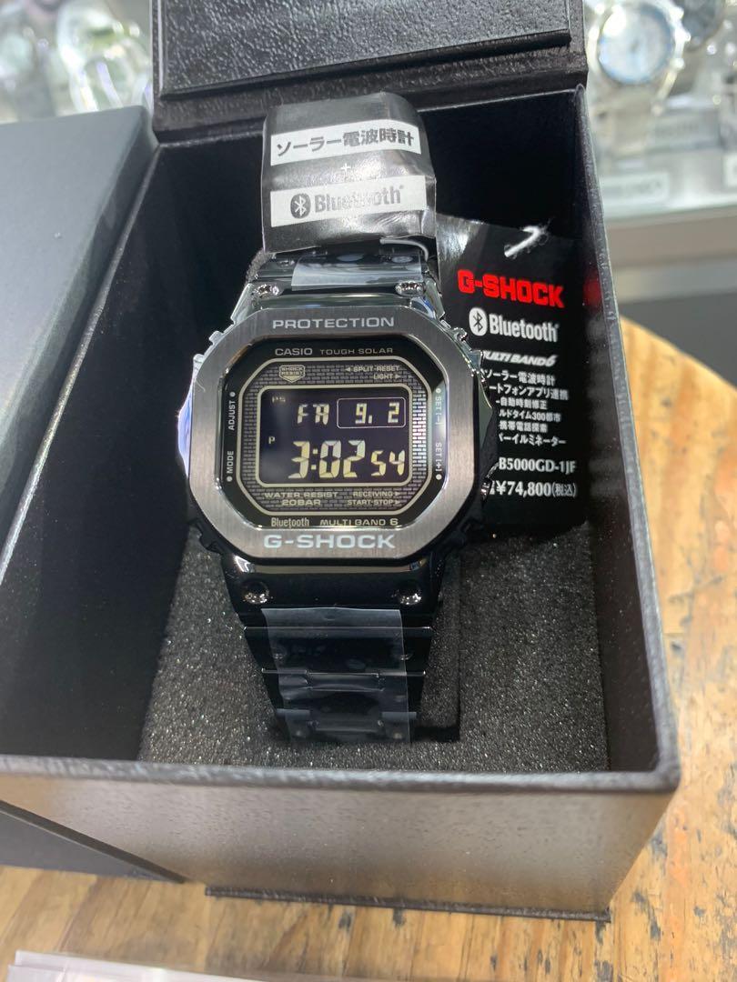 日本版G-SHOCK GMW-B5000GD-1JF, 名牌, 手錶- Carousell