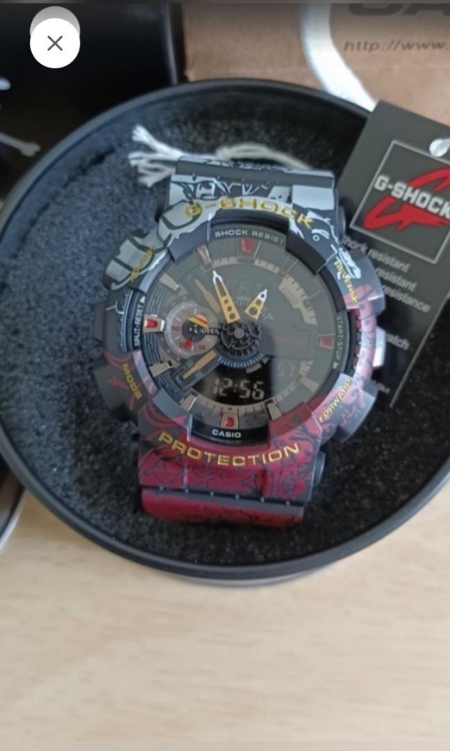 One piece best sale g shock fake