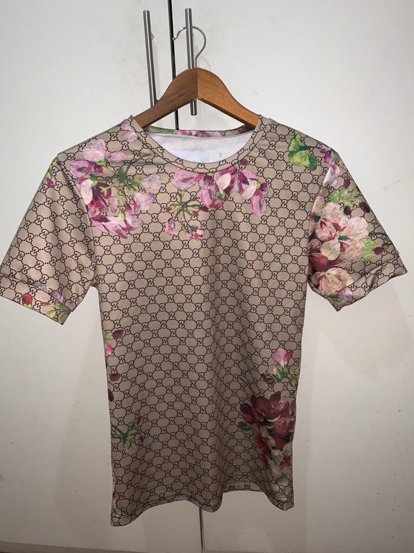 Gucci bloom blouse Women s Fashion Tops Blouses on Carousell