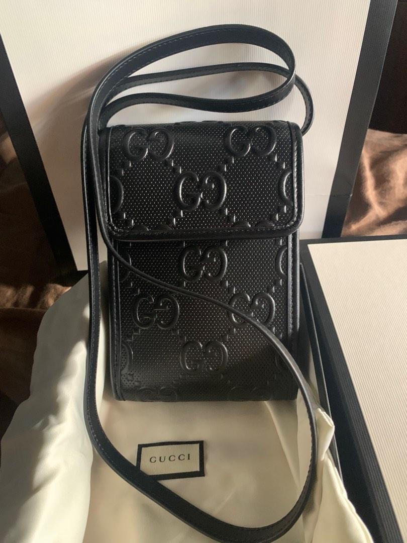 Gucci embossed mini bag sales