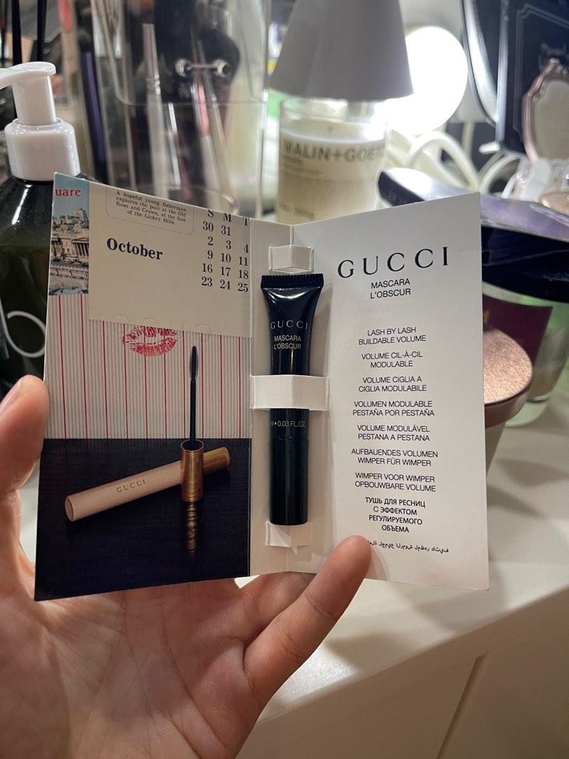 Gucci mascara sample 1ml, 美容＆化妝品, 健康及美容 皮膚護理, 化妝品 Carousell