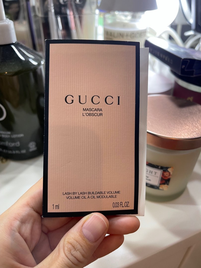 Gucci mascara sample 1ml, 美容＆化妝品, 健康及美容 皮膚護理, 化妝品 Carousell