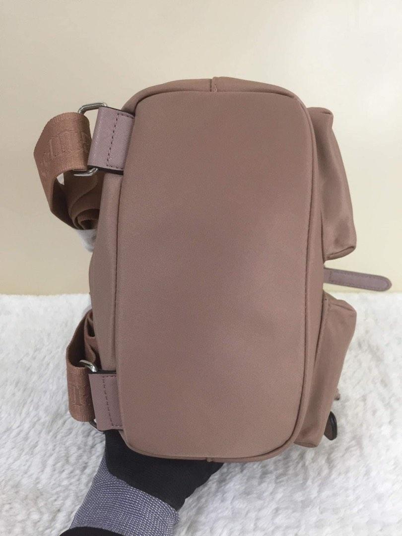 GUESS ALTUNA SMALL BACKPACK BEIGE, Women's Fashion, Bags & Wallets