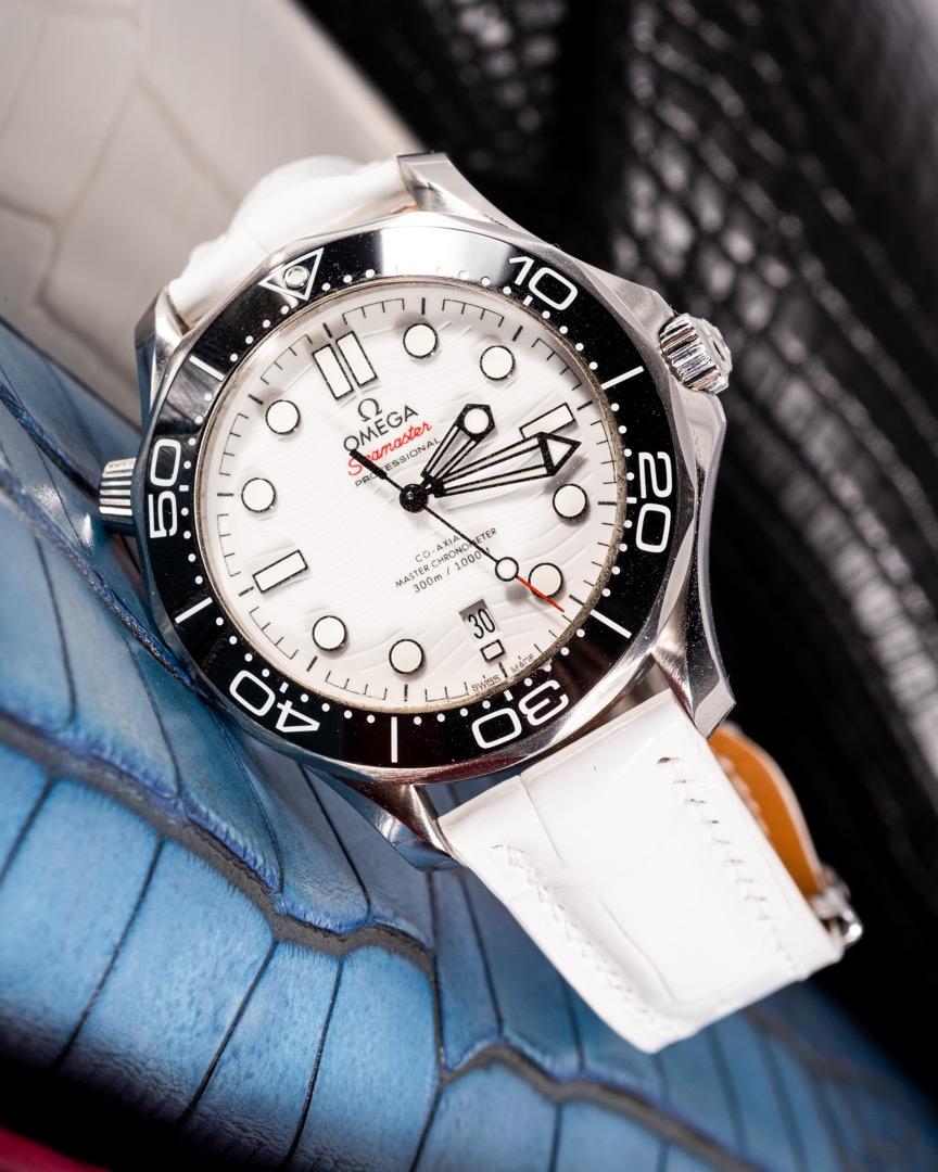 Omega seamaster strap hot sale