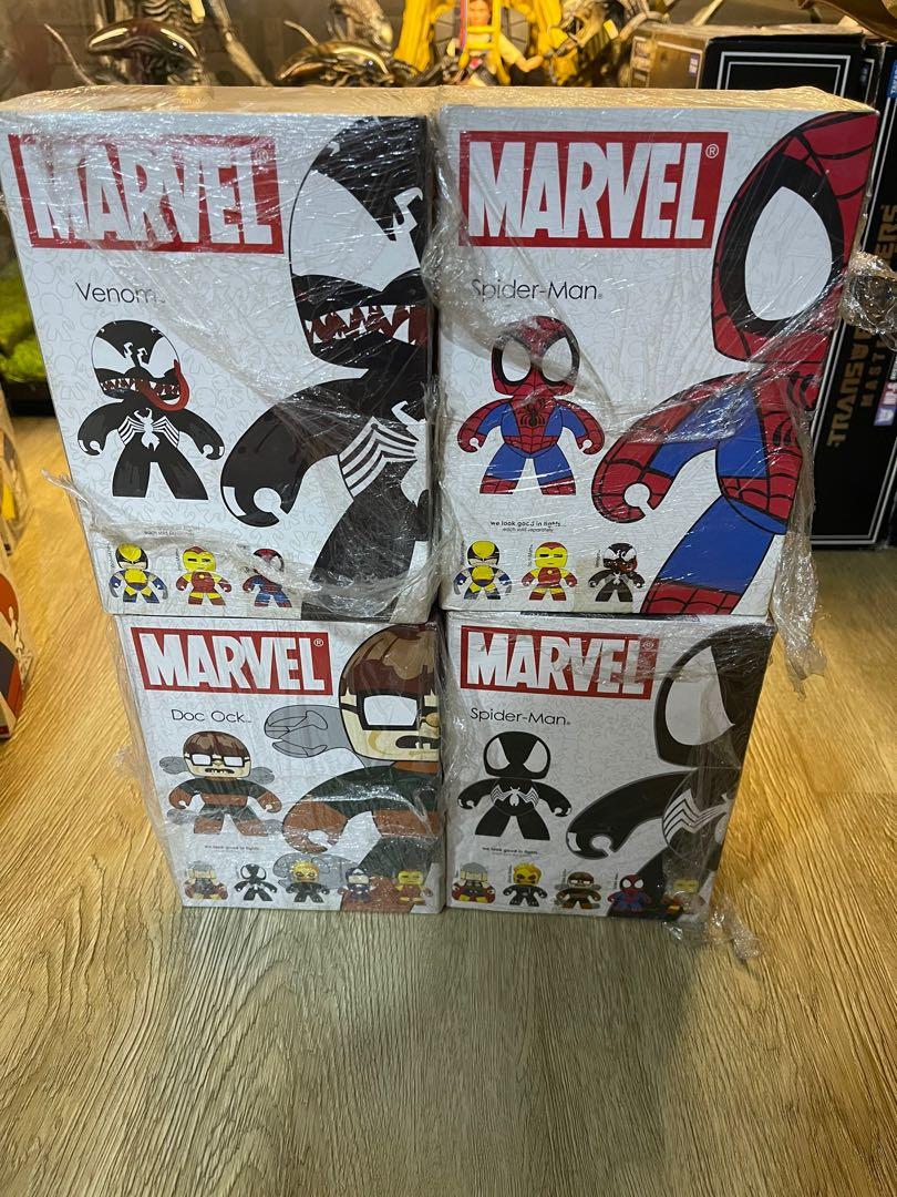 Hasbro Marvel Mighty Muggs For Sale as a Set Spider man Red