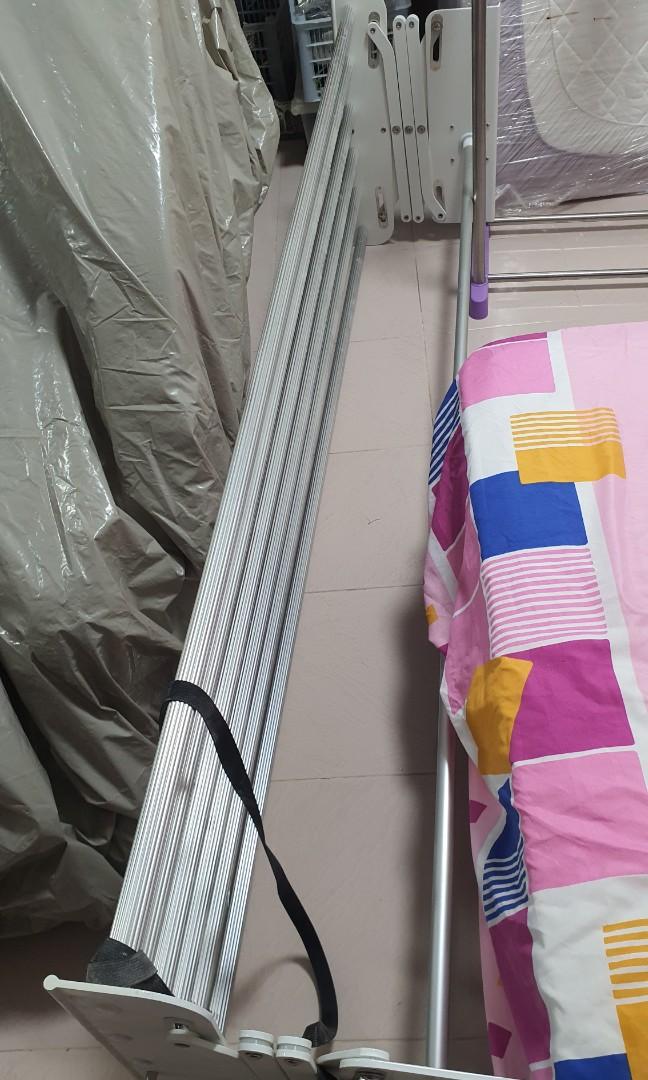 HDB Retractable Laundry Rack, Furniture & Home Living, Bathroom