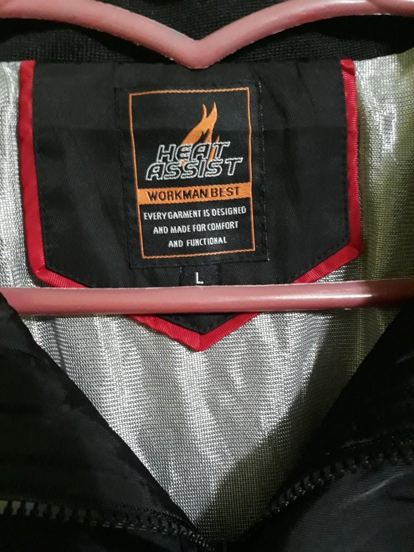 HEAT ASSIST BOMBER JACKET, Men's Fashion, Coats, Jackets and Outerwear