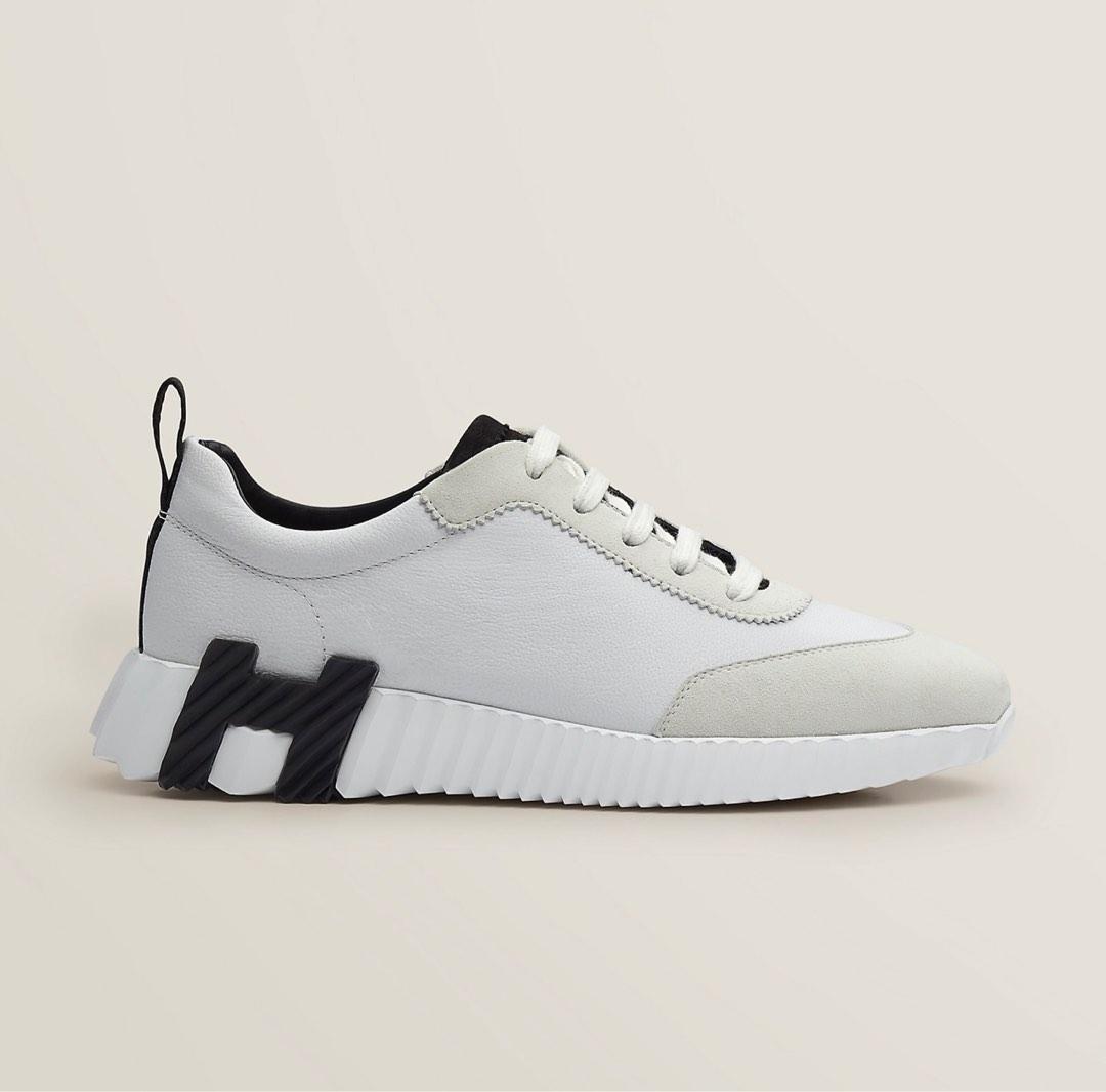 Hermes Bouncing Sneakers (Blanc/Noir), Women's Fashion, Footwear, Sneakers  on Carousell