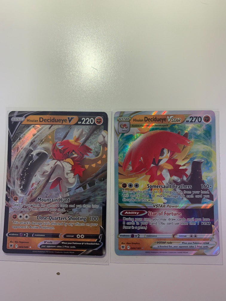 hisuian decidueye pokemon card Card Sleeves Hisuian Decidueye, Hisuian Typhlosion, Hisuian Samurott |  Authentic Japanese Pokémon TCG products