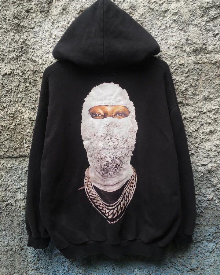 Hoodie ih nom uh nit second original thrift, Fesyen Pria, Pakaian , Baju  Luaran di Carousell