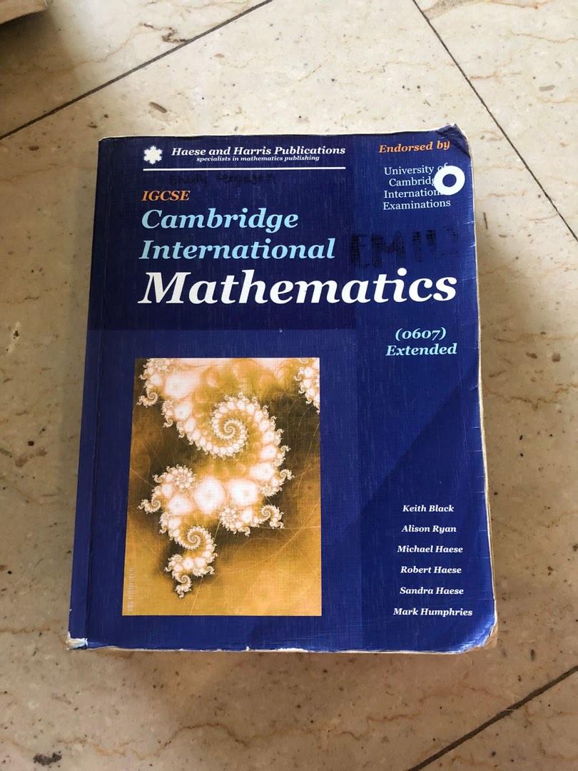 IGCSE Cambridge Math textbook & Exam prep book, Hobbies & Toys, Books