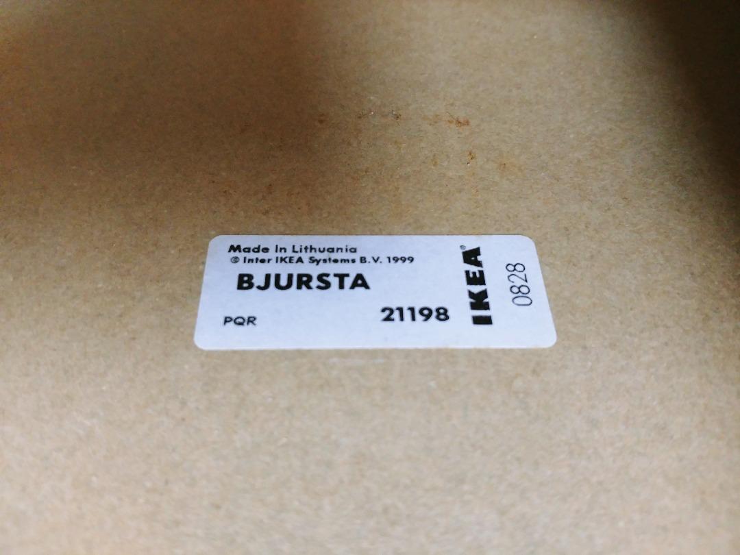 Ikea bjursta shop table 21198