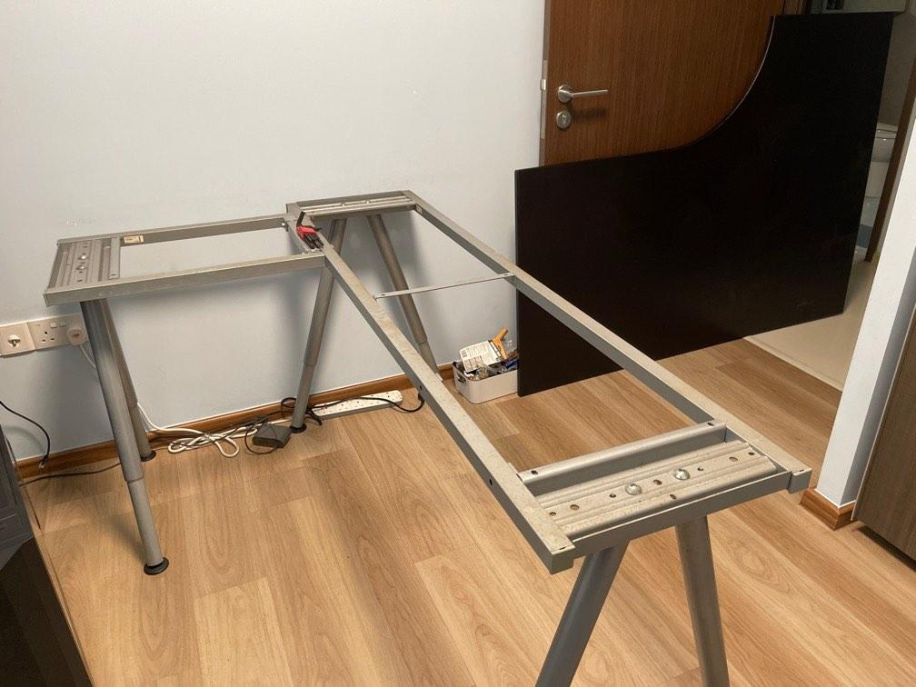 Ikea Galant table top with legs, Furniture & Home Living, Furniture, Tables & Sets on Carousell