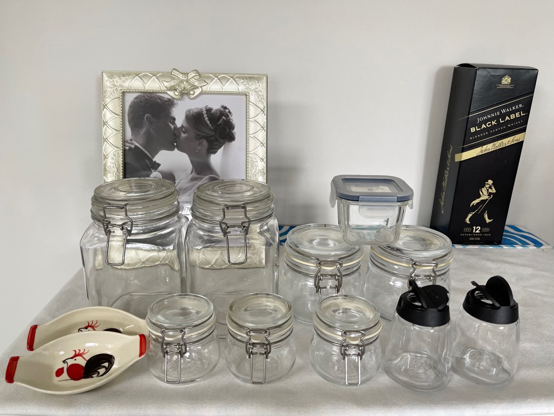 IKEA glassware / food containers, Furniture & Home Living, Kitchenware