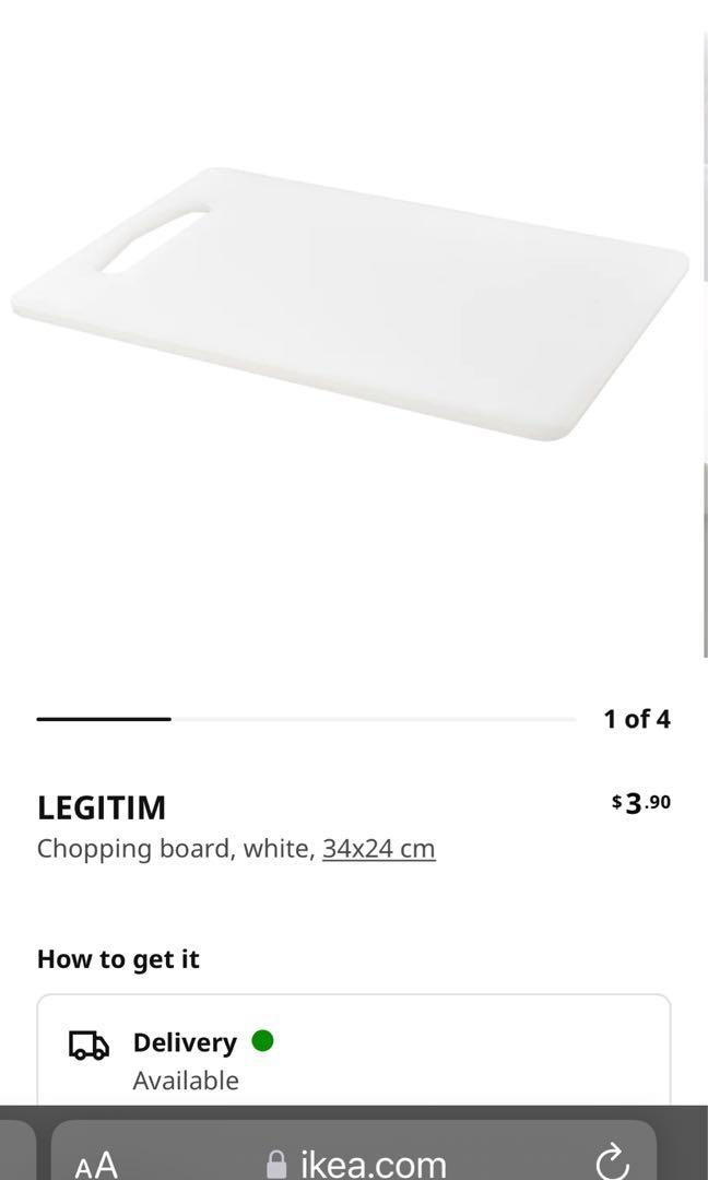 IKEA LEGITIM Chopping Board, Furniture & Home Living, Kitchenware