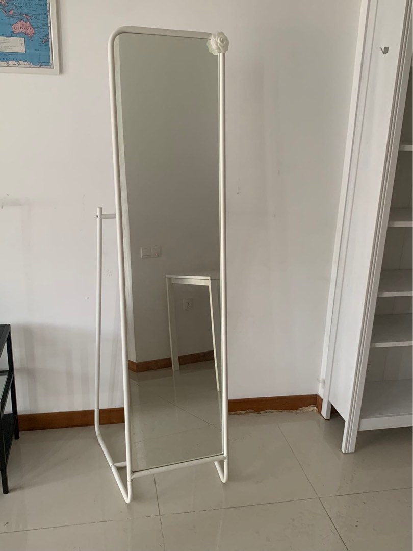 Ikea mirror with hanger, Furniture & Home Living, Home Decor, Mirrors