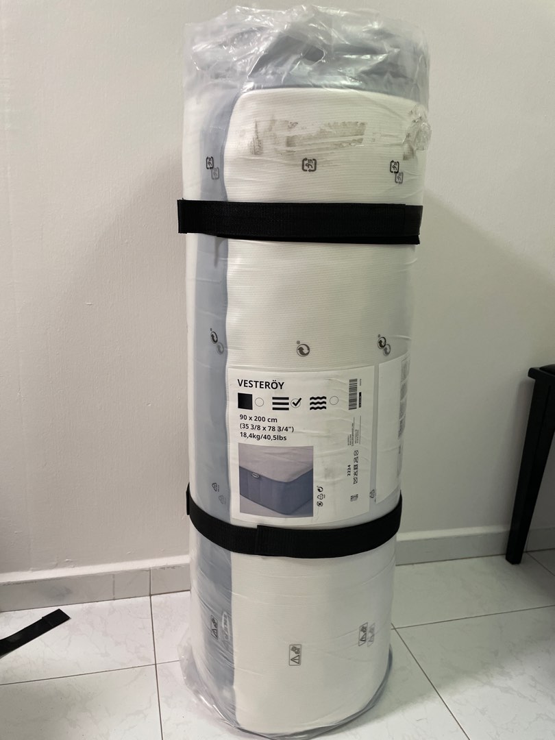 IKEA Vesteroy mattress, Furniture & Home Living, Furniture, Bed Frames