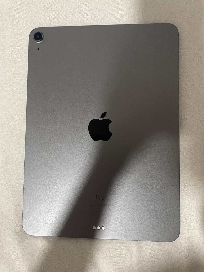 SET: iPad Air 4 with Apple Pencil (Category: iPad) located in Mandaluyong City. Submitted by mainesells_ (Listing ID 1182466534, Image 2). Description: iPad Air (4th Generation) - Space Gray - 256 GB; WiFi - With box, gray ESR case, and paperlike screen protector - No dents/flaws Apple Pencil (2nd Generation) - With box and silicone covers - Clean NOTE - Bought last 2021 from iStudio; lady-owned - Seldom used since I mostly use my laptop - Can se