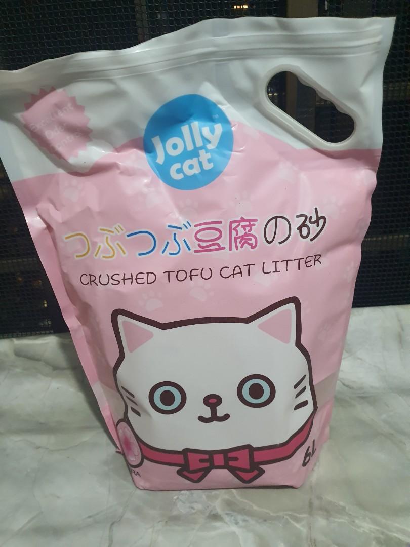 Jollycat Crushed Tofu Cat Litter 6L, Pet Supplies, Homes & Other Pet