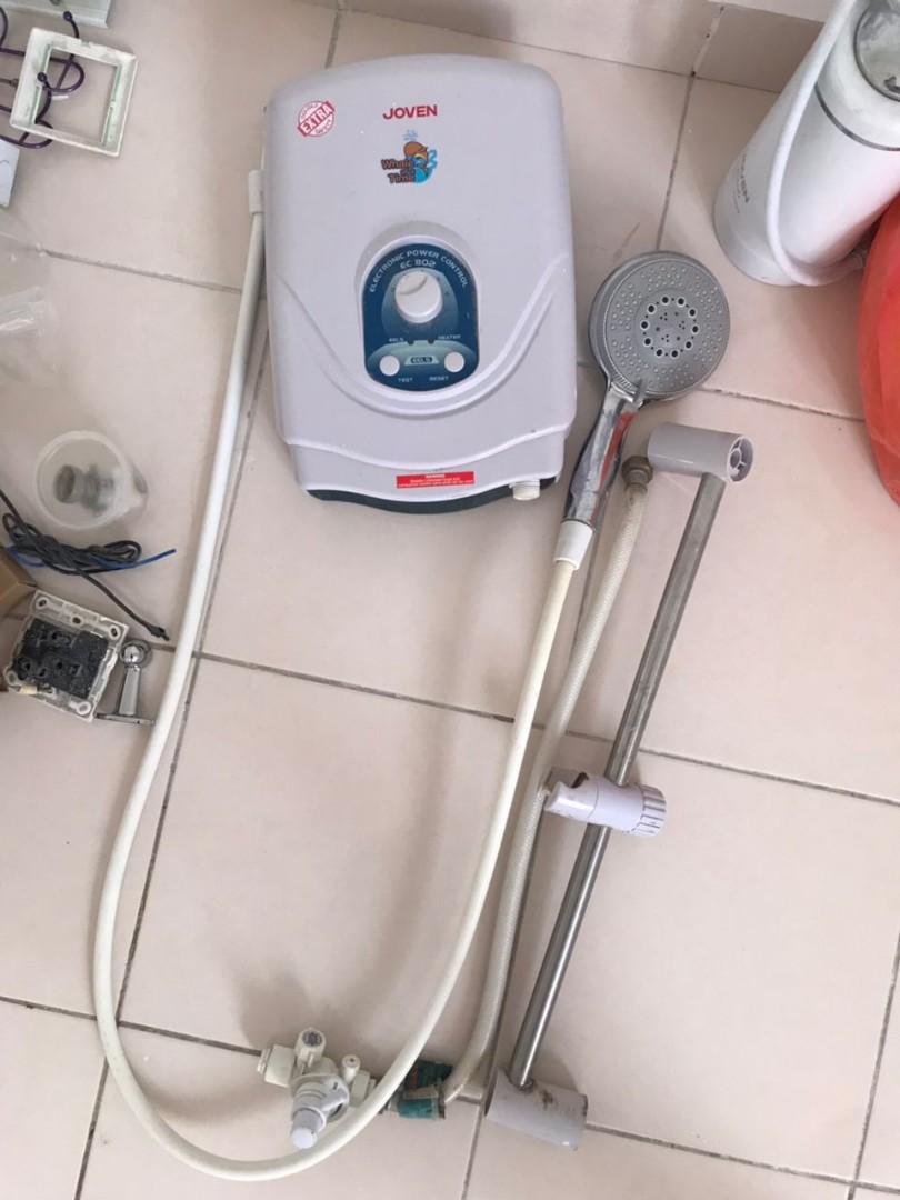 Joven water heater without pump, TV u0026 Home Appliances, Water Heater u0026  Instant Showers on Carousell