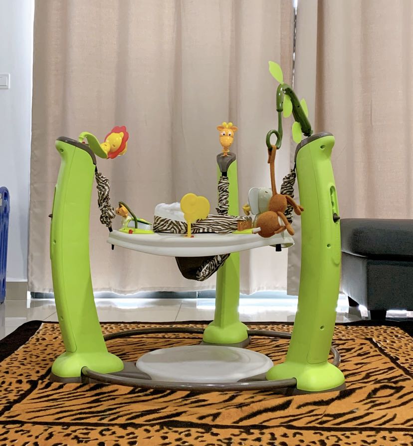 Jumper Evenflo Safari Friends Exersaucer, Babies & Kids, Infant