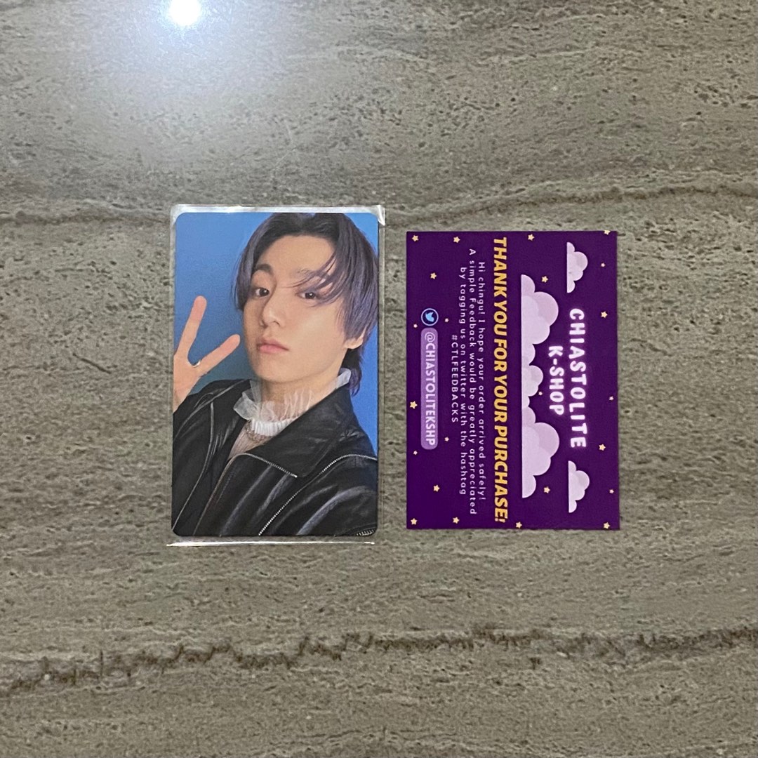 JUNGKOOK BUTTER PEACHES PHOTOCARD, Hobbies & Toys, Memorabilia