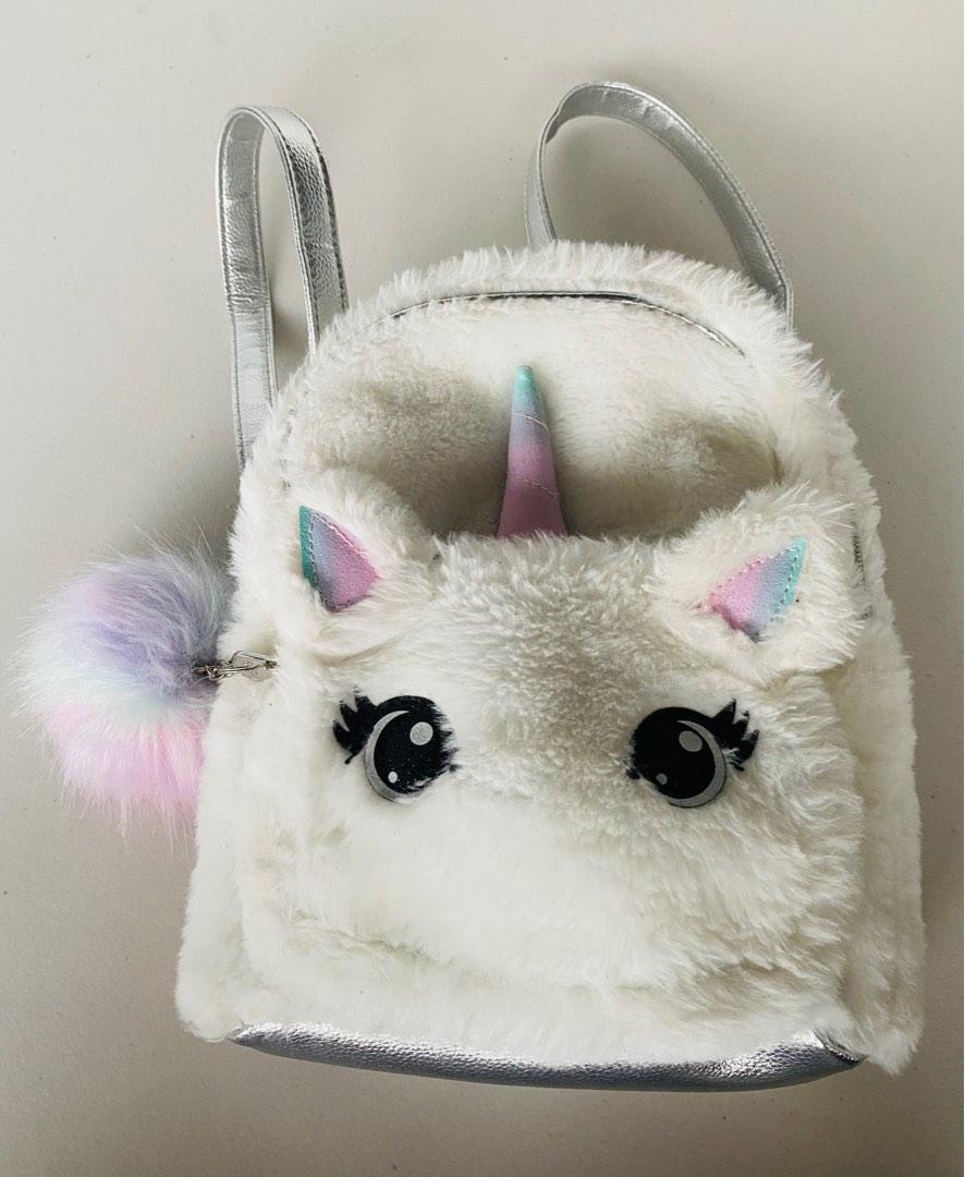 Justice sales hot unicorn backpack
