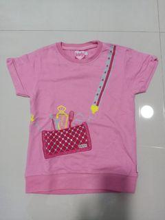 Kaos anak perempuan merk Rodeo size S