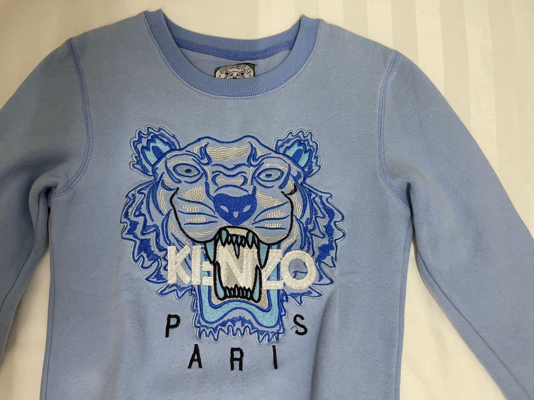Light blue best sale kenzo sweatshirt