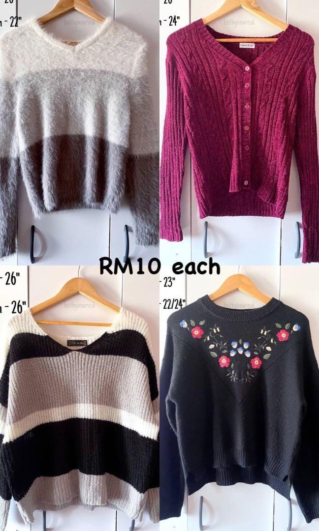 KNITWEAR MURAH RM10, Women's Fashion 