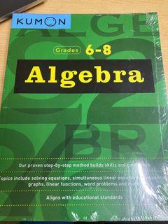 Kumon Algebra 6-8