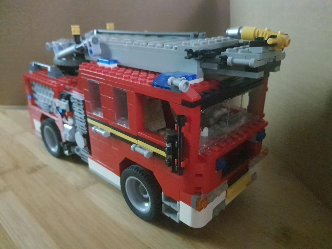 Lego 消防車製成品, 興趣及遊戲, 玩具& 遊戲類- Carousell
