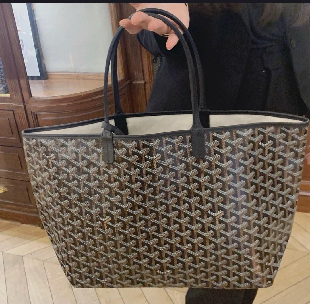 Authentic Goyard Saint Louis Tote Bag PM, Luxury, Bags & Wallets on  Carousell