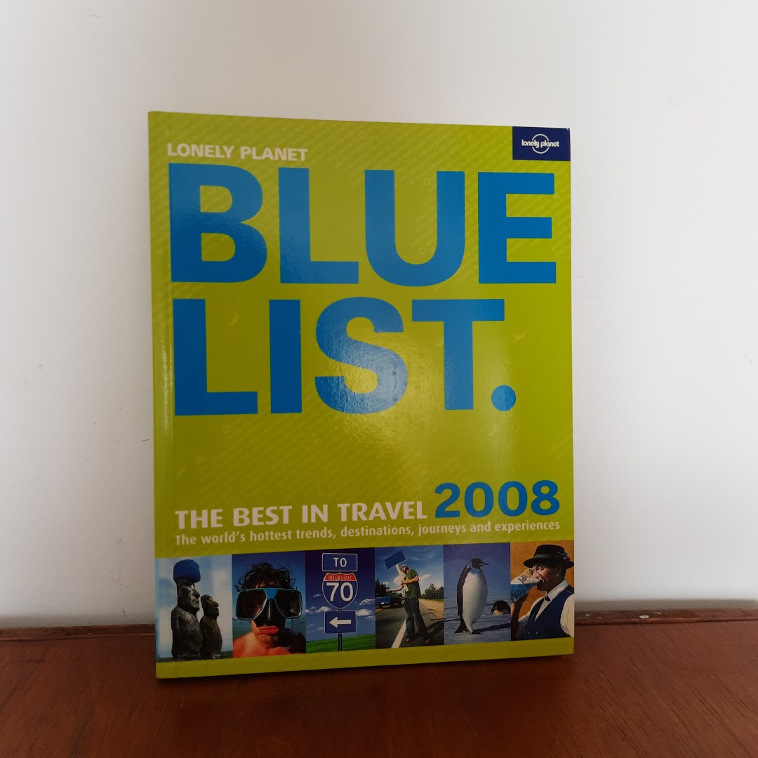Magazines,　Lonely　Planet's　Planet　Books　2008　Bluelist　Toys,　Hobbies　Guides　(Lonely　Bluelist),　on　Travel　Holiday　Carousell
