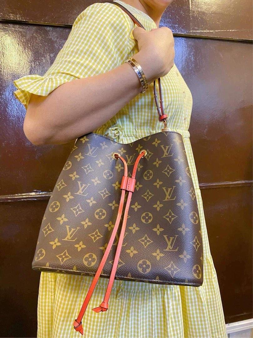LV NeoNoe Mng Coqueli, Women's Fashion, Bags & Wallets, Shoulder Bags on  Carousell