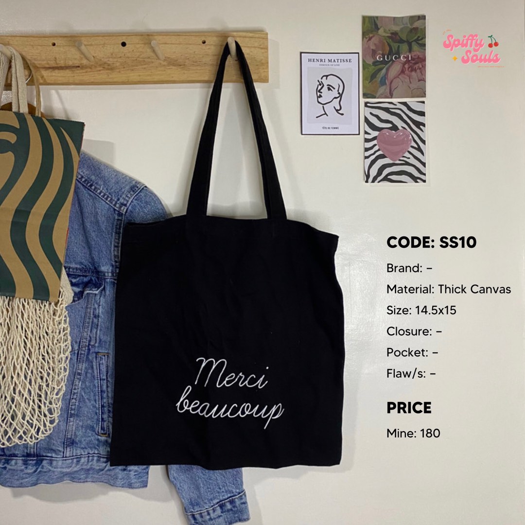 Merci Beaucoup, Women's Fashion, Bags & Wallets, Tote Bags on Carousell