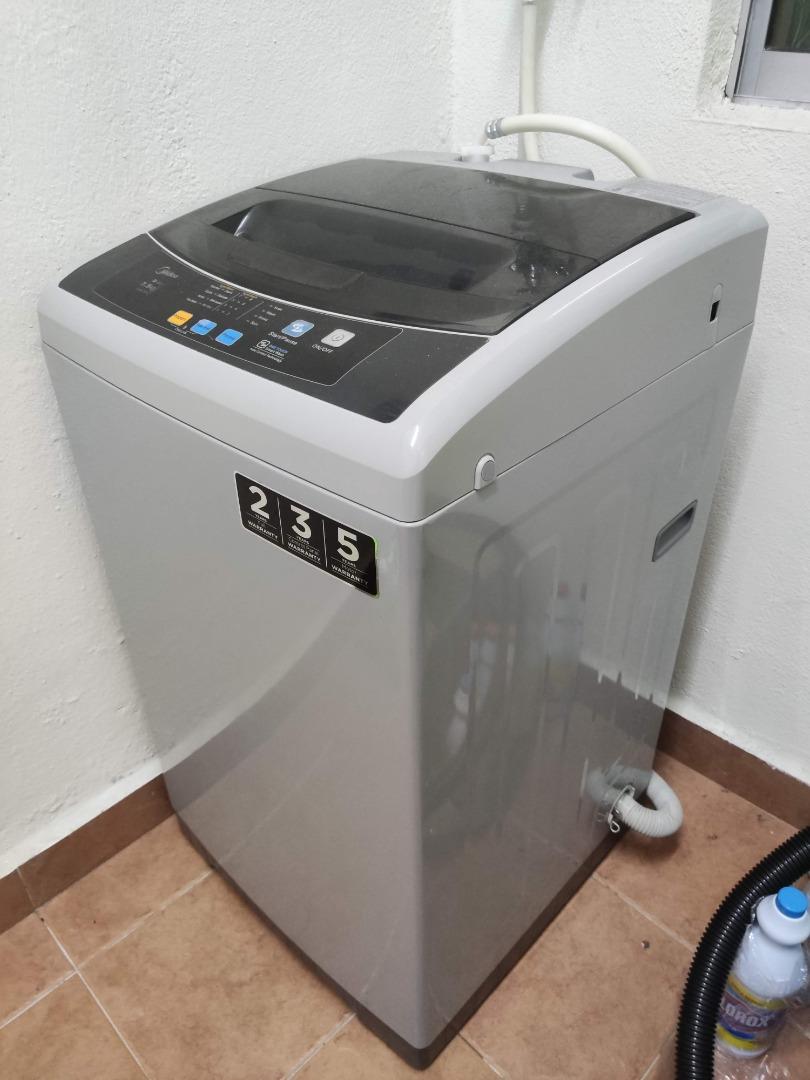 Midea Washing Machine 7.5kg, TV & Home Appliances, Washing Machines and