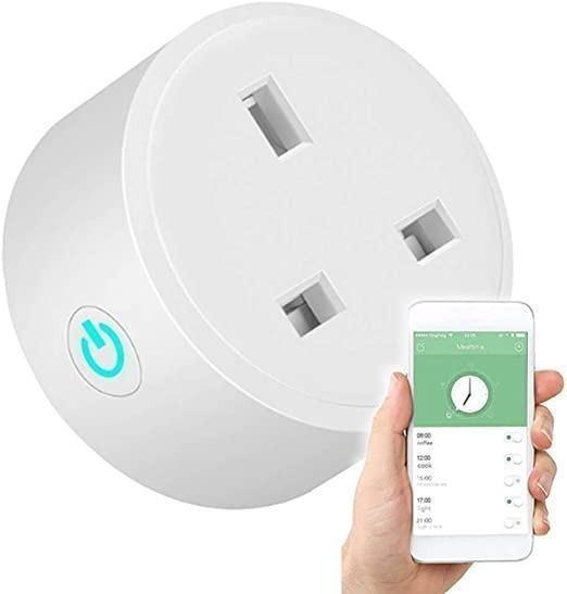 Mini Smart Plug Wifi Outlet Works with Alexa Google Assistant No