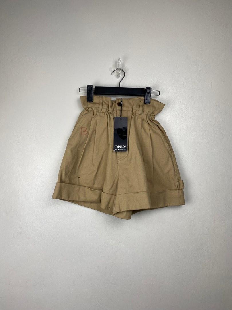 Women's Paper Bag Cargo Shorts by Miu Miu