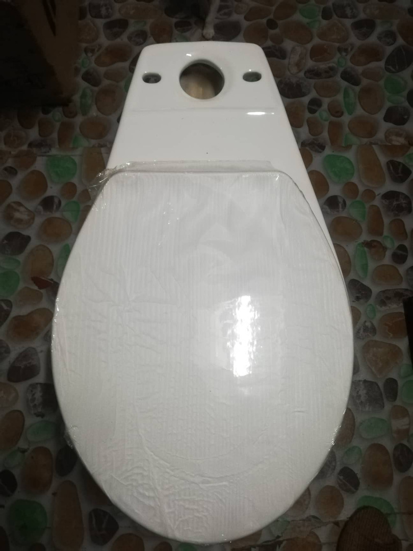 MJ Toilet Bowl with Flush, Furniture & Home Living, Bathroom & Kitchen