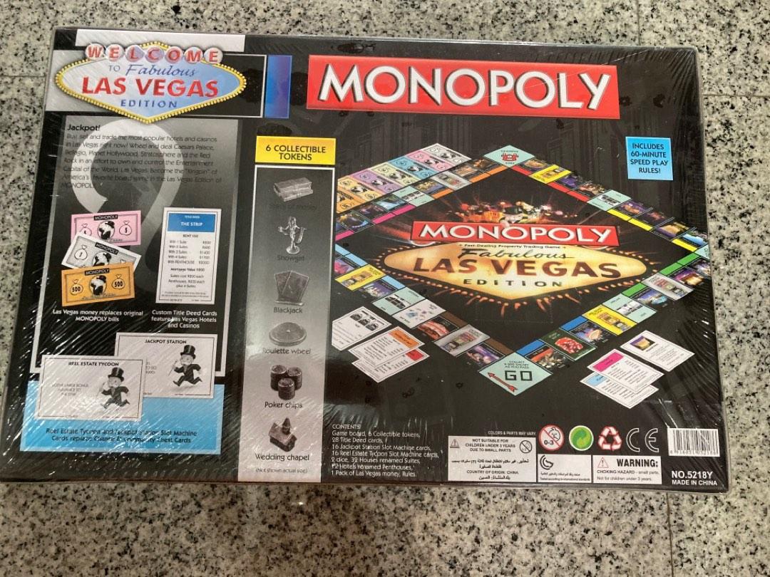 Monopoly las vegas, Hobbies & Toys, Toys & Games on Carousell