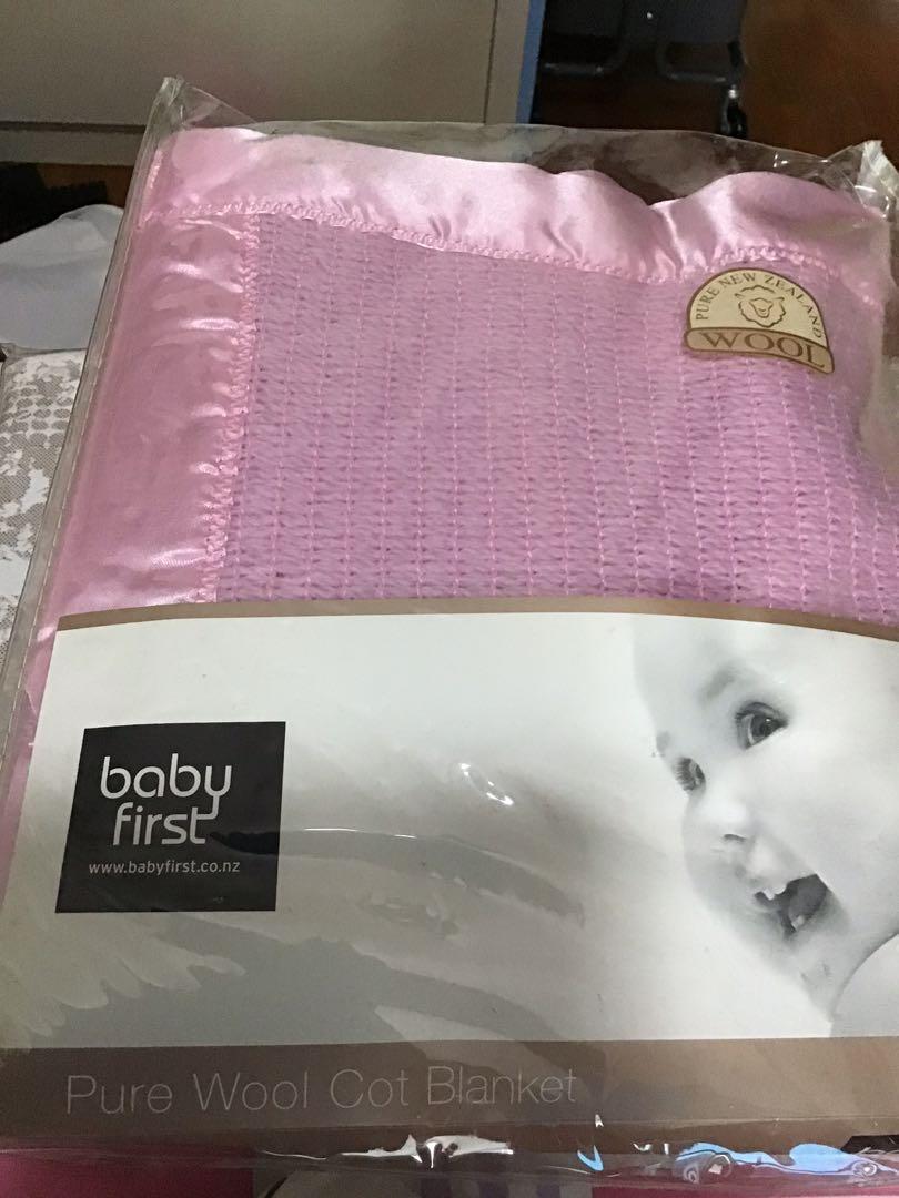 New Pure Wool Thermacell Cot Blanket, Babies & Kids, Bathing & Changing