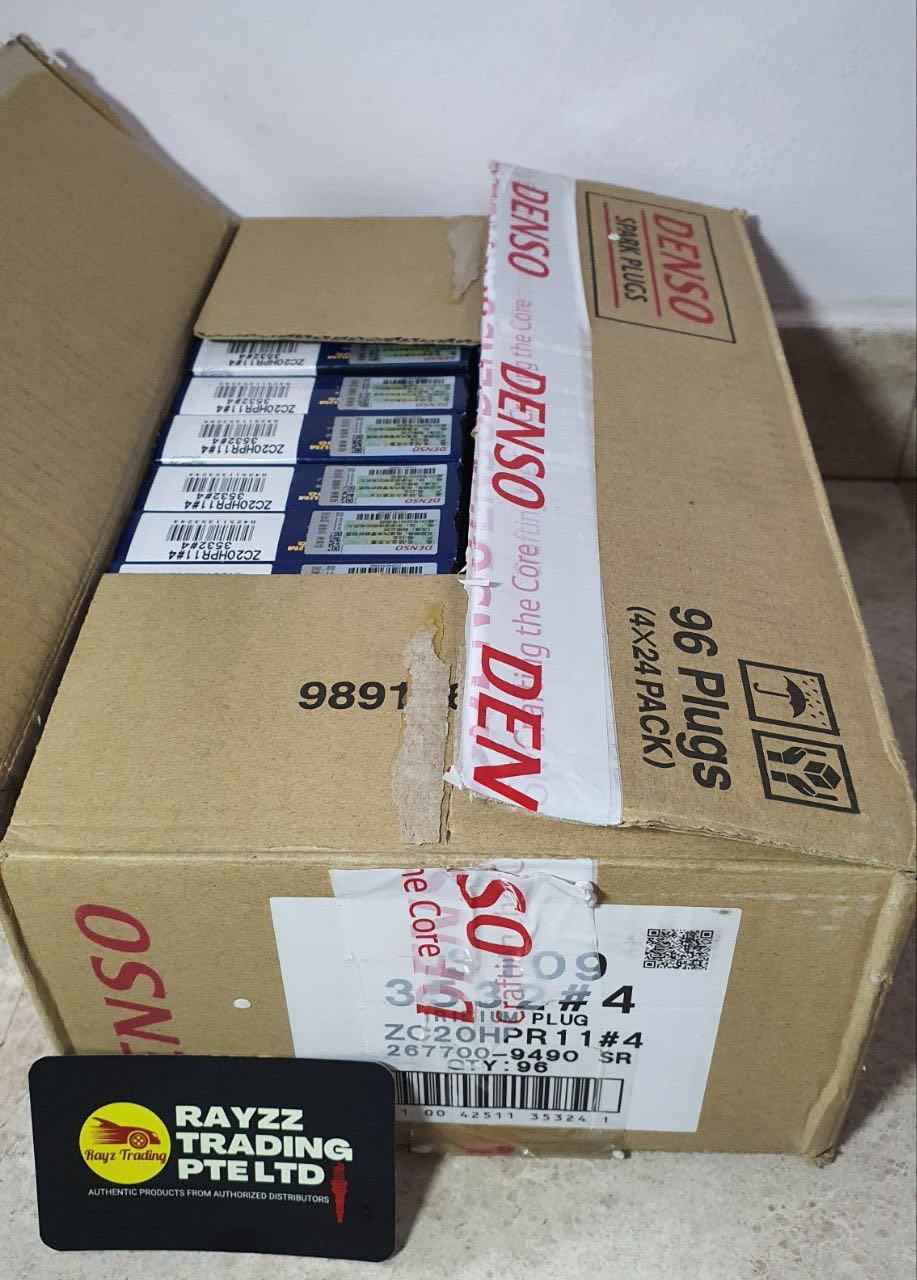 Ngk laser iridium and Denso iridium spark plugs. Genuine counterfeit
