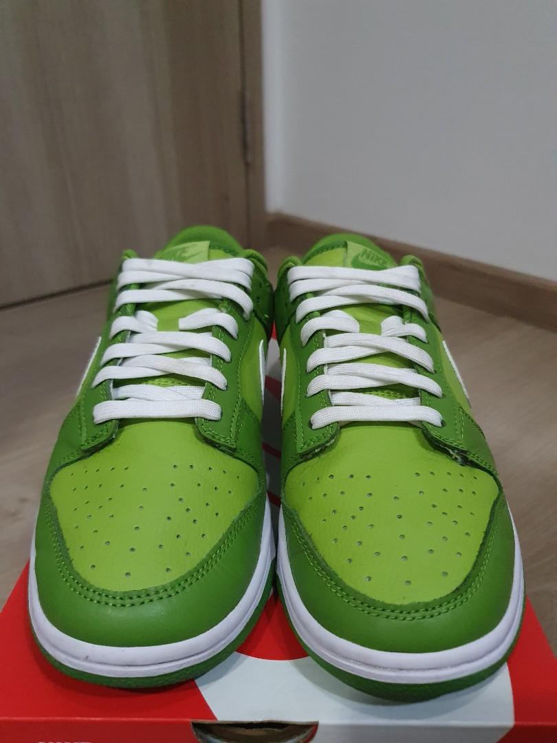 Nike Dunk Low Chlorophyll Kermit, Men's Fashion, Footwear, Sneakers on ...