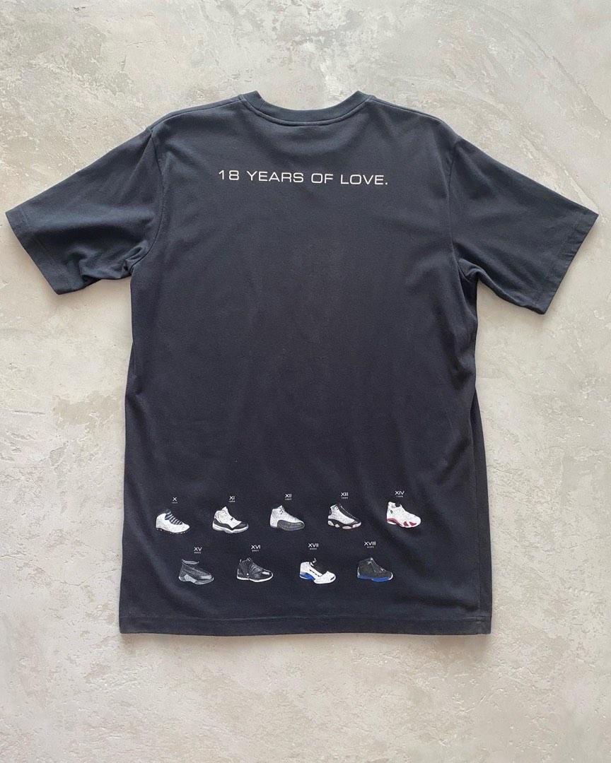 【vintage】I LOVE AJ1 グラフィック Tシャツ Vintage 90's American Thunder Follow Nobody Graphic